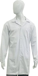 Jaleco Masculino Manga Longa Oxford