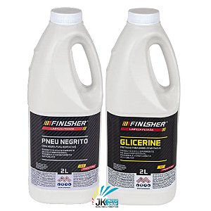 KIT GLICERINE 2L + PNEU NEGRITO 2L - FINISHER