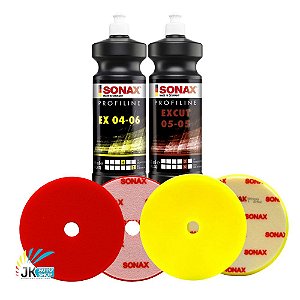 KIT POLIDORES 250ML E BOINAS - SONAX