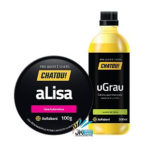 UGRAU SHAMPOO AUTOMOTIVO 500ML E ALISA CERA AUTOMOTIVA 100G - CHATOU