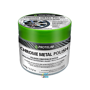Polidor Metais Proteção Chrome metal polish 150g  - Protelim