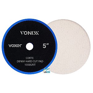 Boina Voxer Branca Jeans Corte 5¨ - 1500 Grãos Vonixx