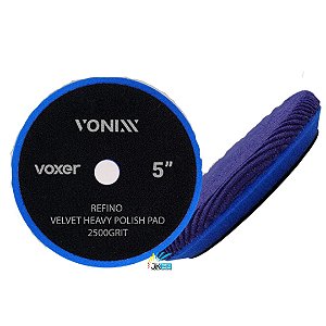 Boina Veludo Voxer Azul  Refino 5¨ - 2500 Grãos - Vonixx