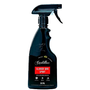 Cera Cleaner Wax Spray Mais Brilho e Proteção 500ml Cadillac