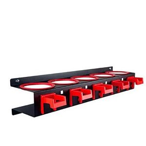 Suporte para Pulverizadores com 5 Furos e 5 Ganchos 54cm SIGMA TOOLS