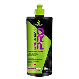Composto Polidor Base De Água One 4 Em 1 Pro 1KG - Protleim