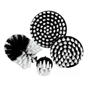 Jg Escovas Rotativa Macia Vonixx 4pcs Limpeza 360 Estofados