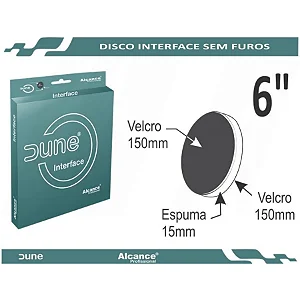 Disco Interface Profissional Sem Furo 6" - Alcance