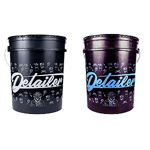 BALDE COM SEPARADOR DE PARTÍCULAS BRANCO OU PRETO – DETAILER/ MANDALA