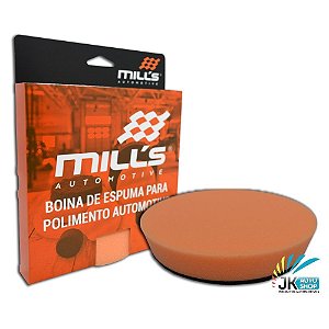 BOINA DE ESPUMA LARANJA CORTE LEVE - LISA 5" - MILLS