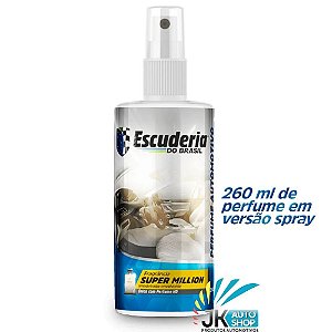 AROMATIZANTE SPRAY SUPER MILLION 260ML - ESCUDERIA DO BRASIL