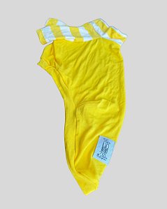 CAMISETA DE GALGO ALGODY COOL AMARELO E LINE PE