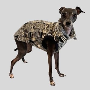 COLETE DE GALGO ITALIANO MILÃO PRETO