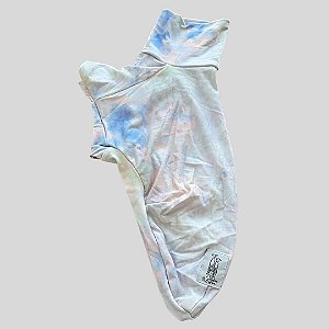 CAMISETA DE GALGO ITALIANO TIE DYE AZUL PE