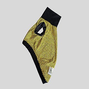 REGATA DE GALGO ITALIANO UV AMARELO E PRETA PE