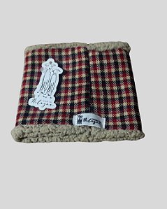 GOLA GOLÊ XADREZ VERMELHO E MARROM PE