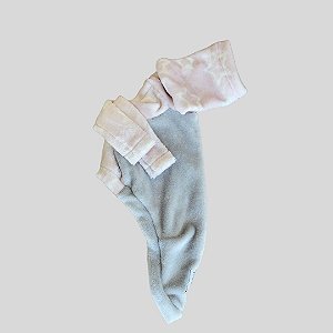 BLUSA DE GALGO ITALIANO CHAMONIX CINZA ESTRELA PE