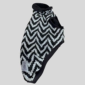 COLETE DE GALGO ITALIANO NEO PRETO E BRANCO E PRETO PE