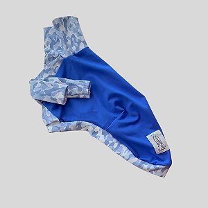 CACHARREL DE GALGO ITALIANO UV AZUL CAMUFLADA PE