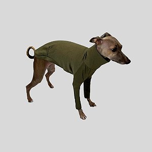 CACHARREL DE GALGO ITALIANO MESH VERDE MUSGO