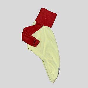 BLUSA DE GALGO ITALIANO CUDDLE AMARELO E CORAL PE