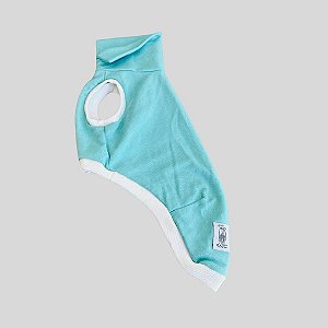 COLETE DE GALGO ITALIANO CONFY VERDE E BRANCO PE
