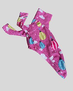 BLUSA DE GALGO HUG PINK BALÃO PE