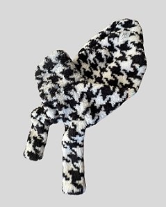 BLUSA DE GALGO ALASKA PRETO E BRANCO PE