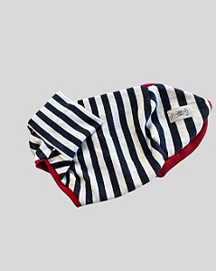 COLETE DE GALGO CONFY LINE MARINE RED PE