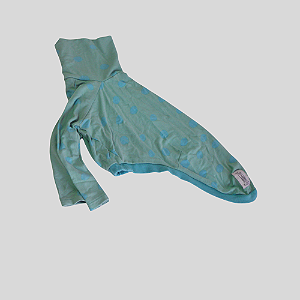 PIJAMA DE GALGO CONFY VERDE POA