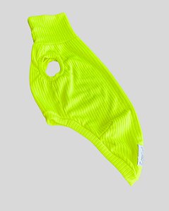 REGATA DE GALGO POLI AMARELO NEON PE