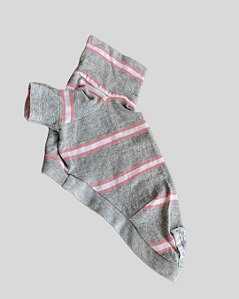 CAMISETA DE GALGO COTTON LISTRA SALMÃO PE