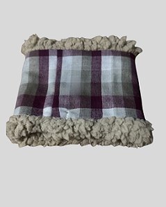 GOLA GOLÊ XADREZ BORDO E BEGE PE