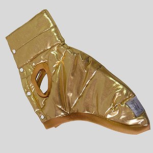 JAQUETA DE GALGO METAL DOURADO
