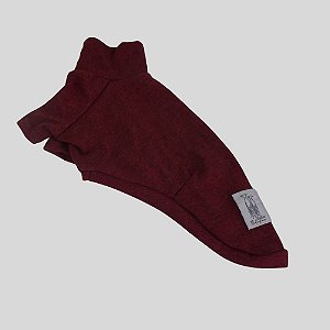 CAMISETA DE GALGO CONFORT BORDÔ