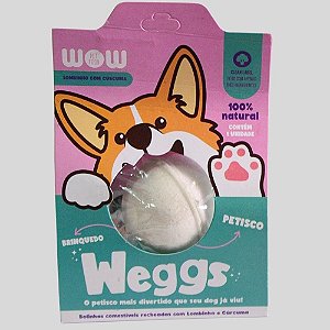 PETISCO - BRINQUEDO COMESTIVEL WEGGS LOMBINHO COM CURCUMA