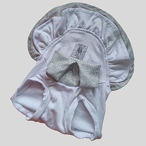 VESTIDO DE GALGO ANO NOVO BRANCO PRATINHA