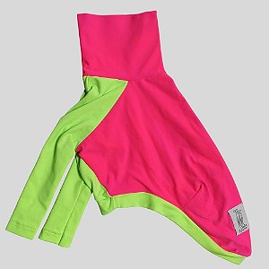 CACHARREL DE GALGO UV PINK E VERDE NEON