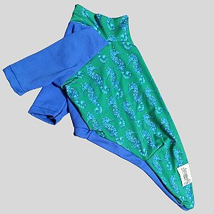 CAMISETA DE GALGO UV CAVALO MARINHO E ROYAL