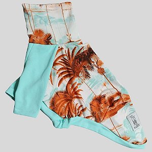 CAMISETA DE GALGO UV COQUEIROS VERDE CLARO