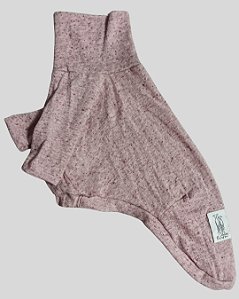 CAMISETA DE GALGO SLUB ROSA MESCLA