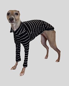 CACHARREL DE GALGO ALGODY PRETO LINE