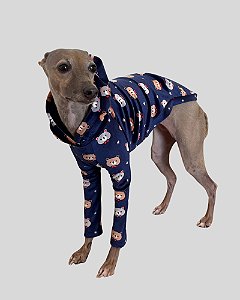 BLUSA DE GALGO FIRENZE CAP URSO MARINHO- sob encomenda