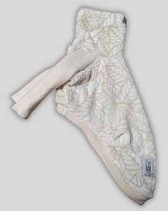 BLUSA DE GALGO CHAMONIX BEGE FOLHAS