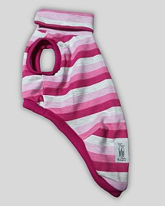 COLETE DE GALGO HUG COOL PINK ROSA E MESCLA