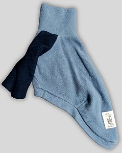 BLUSA DE GALGO CUDDLE AZUL CLARO E MARINHO