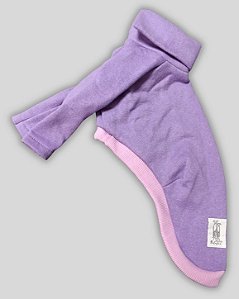 BLUSA DE GALGO HUG LILAS E LAVANDA
