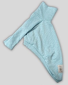 BLUSA DE GALGO CONFY TURQUESA MESCLA