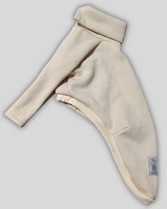 BLUSA DE GALGO HUG POLO CREME