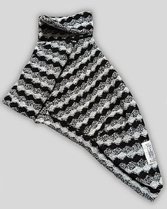 CASACO DE GALGO BODEAUX BLACK N GREY